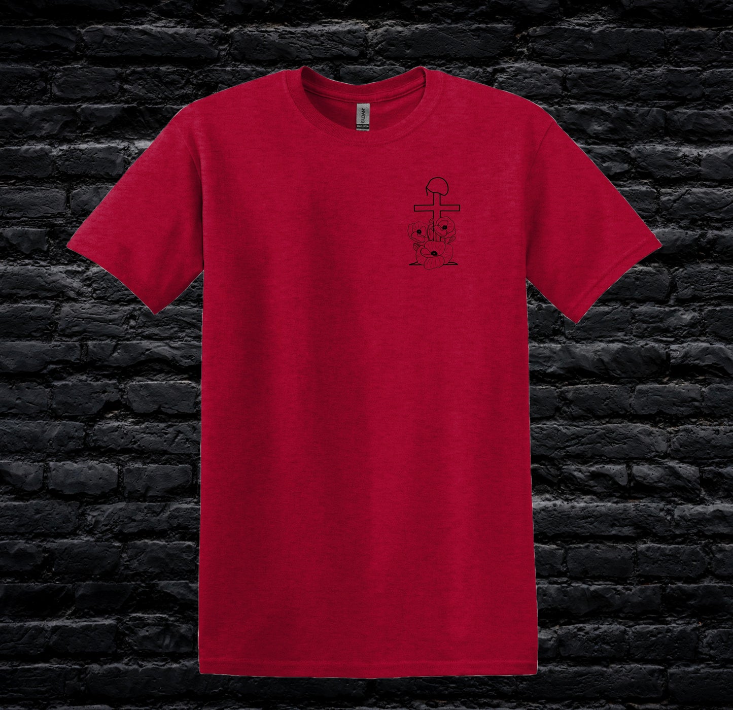 Cross & Helmet Tee