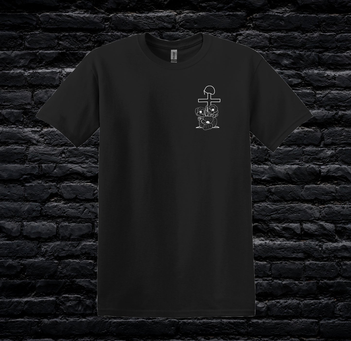 Cross & Helmet Tee