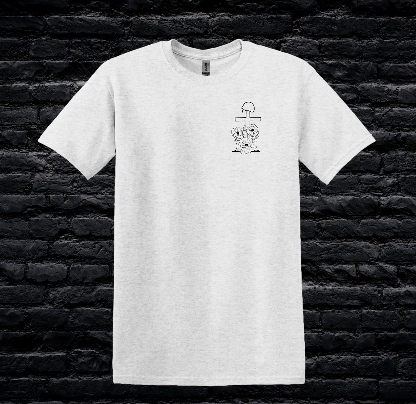 Cross & Helmet Tee