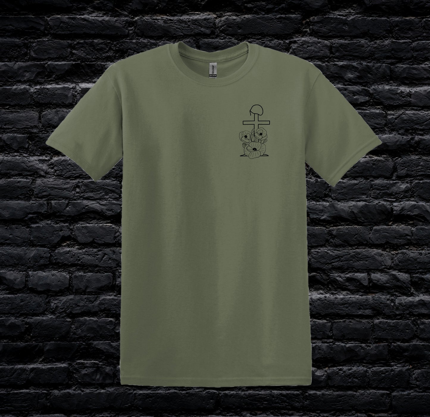 Cross & Helmet Tee