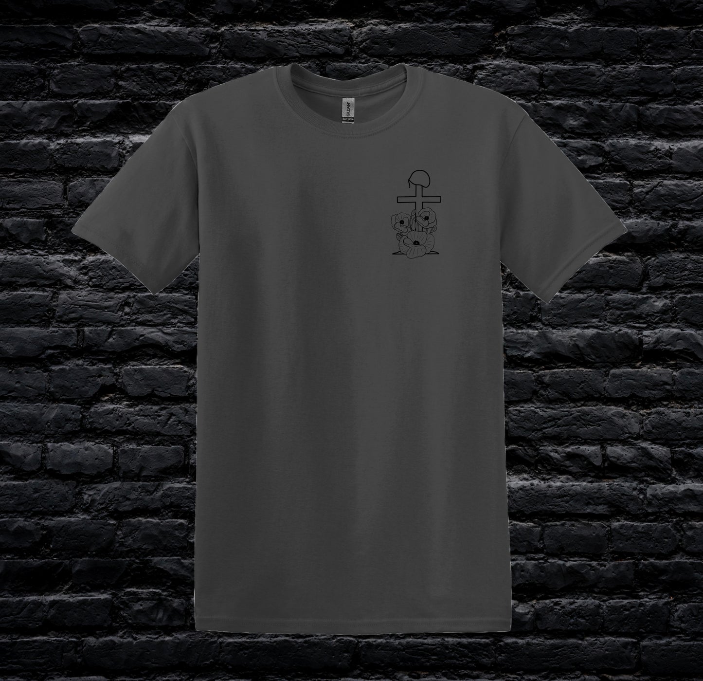 Cross & Helmet Tee