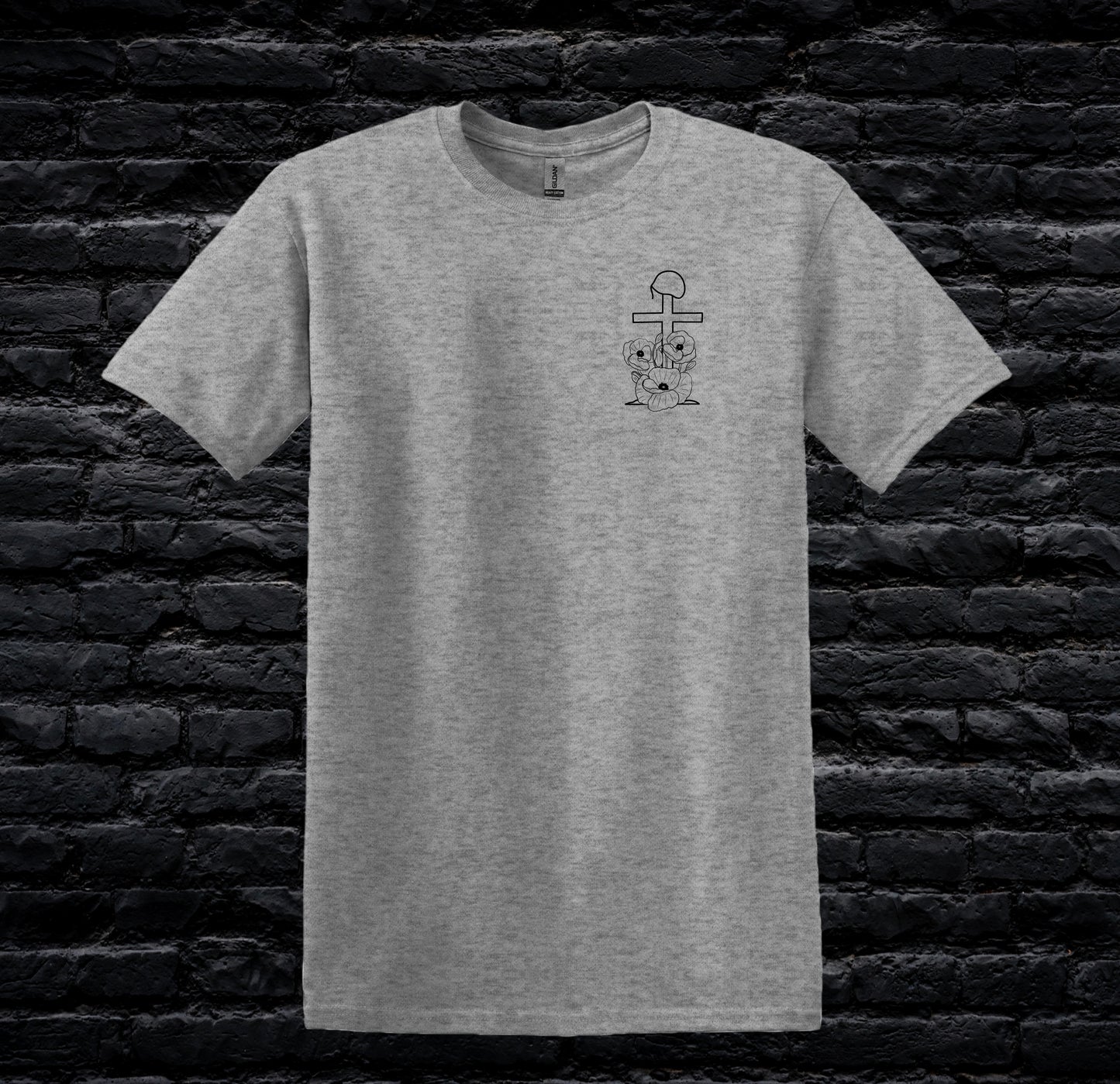 Cross & Helmet Tee