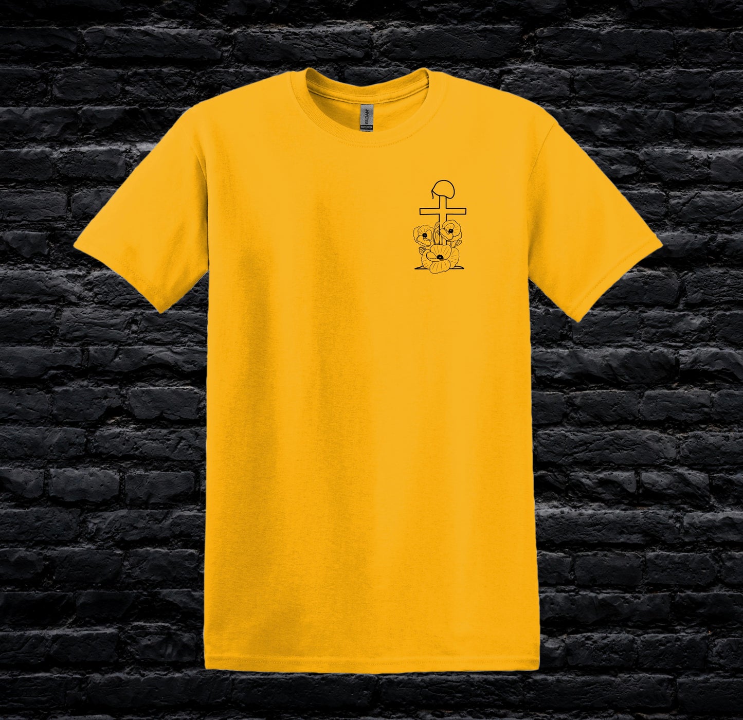Cross & Helmet Tee