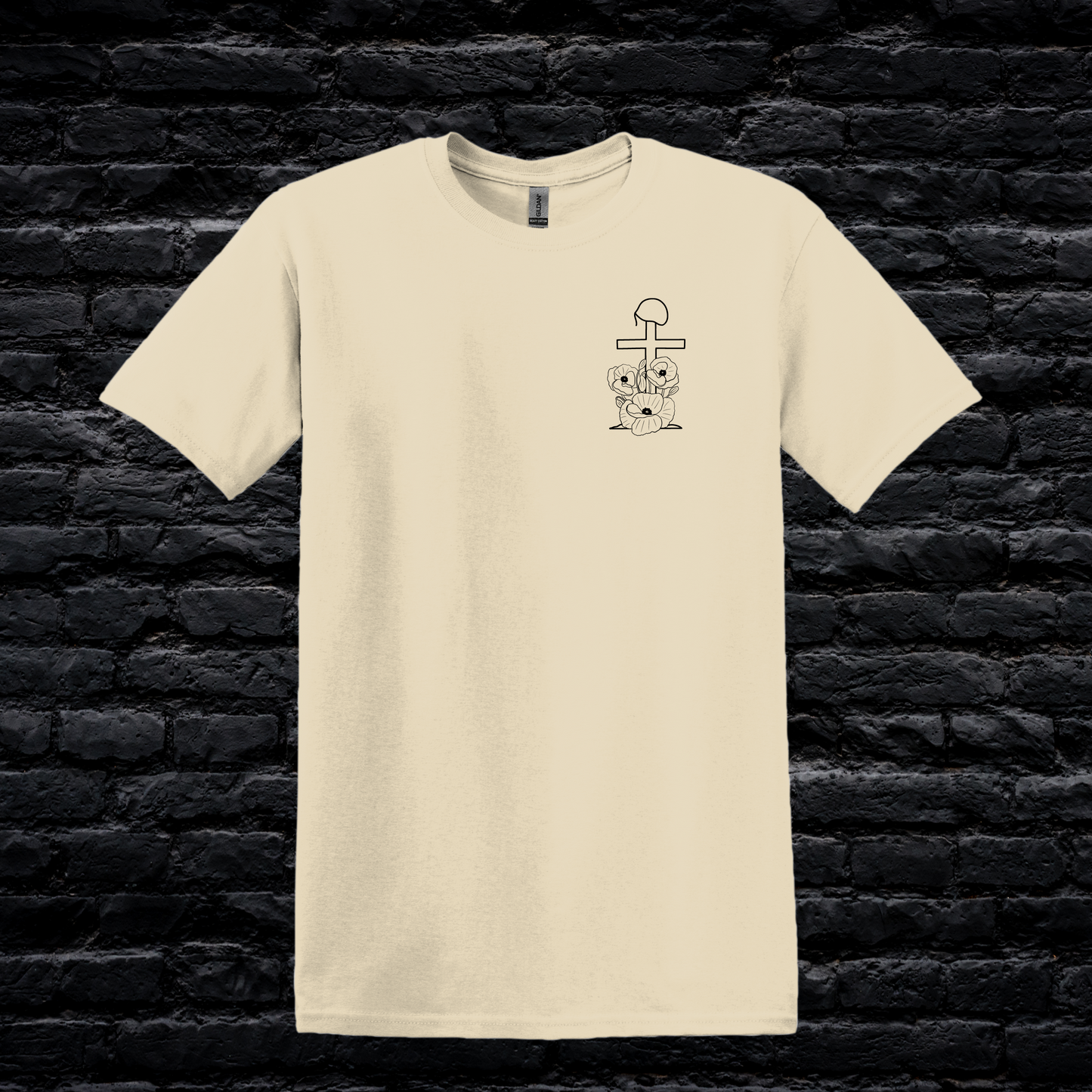 Cross & Helmet Tee