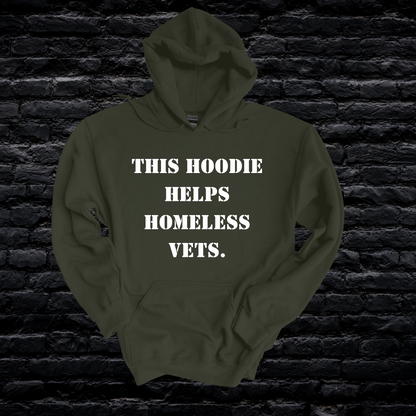 Help Homeless Vets Hoodie