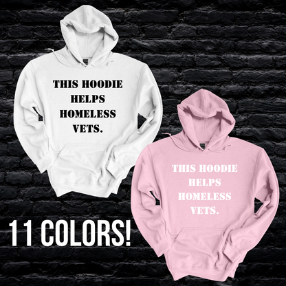 Help Homeless Vets Hoodie