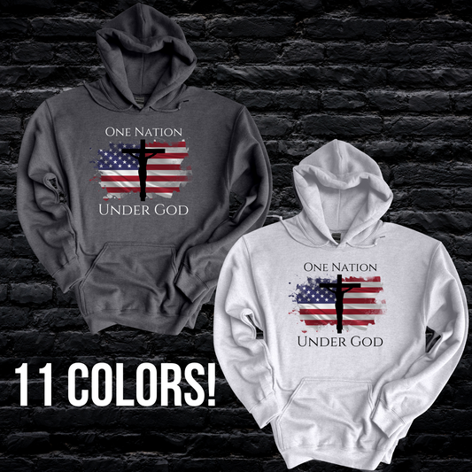 One Nation Under God Hoodie