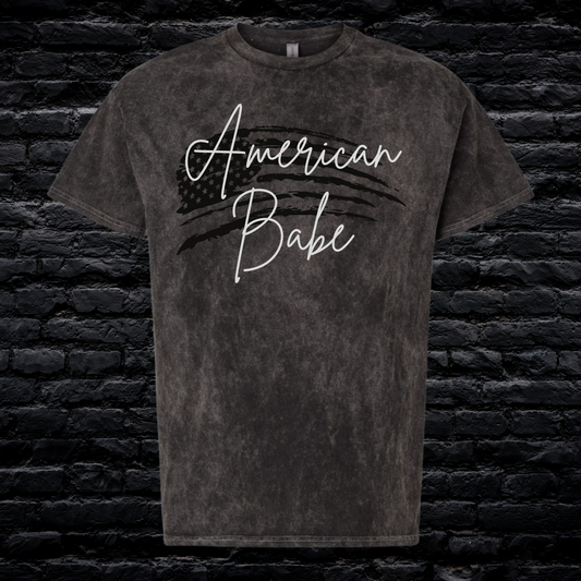 American Babe Mineral Wash Tee