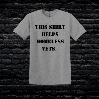 Help Homeless Vets Tee