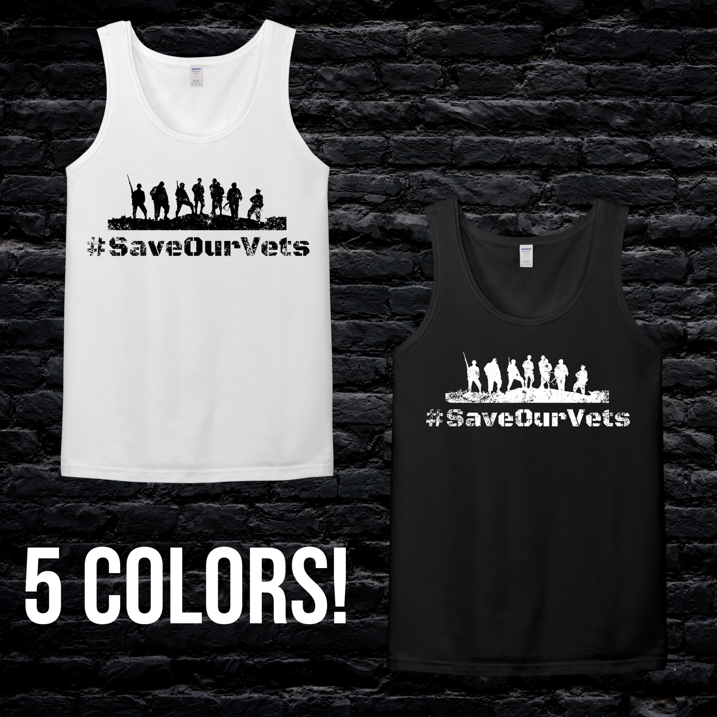 #SaveOurVets Tank