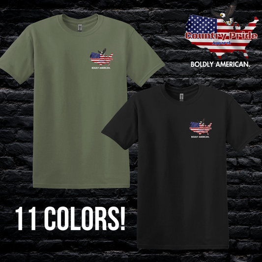 Country Pride Logo Tee - Left Chest